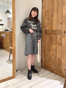 Honokaさん（レディース・157cm）の冬コーディネート