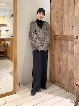 Honokaさん（レディース・157cm）の冬コーディネート