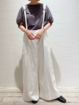 「シルケット」｜Honokaさん（レディース・157cm）の夏コーディネート