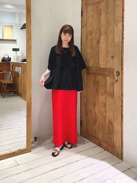 Honokaさん（レディース・157cm）の夏コーディネート