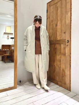 Honokaさん（レディース・157cm）の冬コーディネート