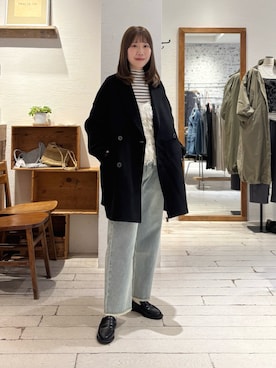 「アイテム（その他アウター）」を使った、Honokaさん（レディース・157cm）の秋コーディネート