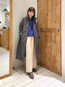 「ダウンコート」｜Honokaさん（レディース・157cm・20代）の秋コーディネート
