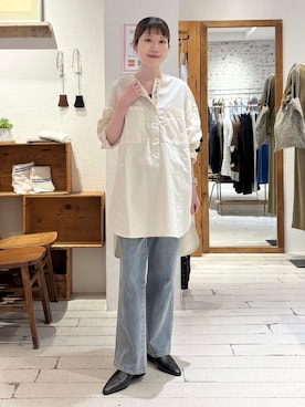 「PUAL CE CIN（ピュアルセシン）のアイテム」を使った、Honokaさん（レディース・157cm）の秋コーディネート