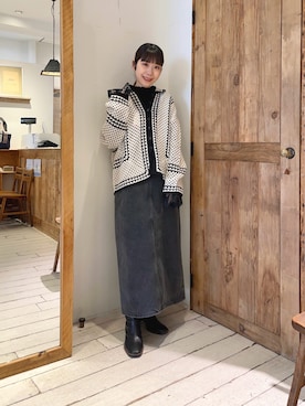 Honokaさん(レディース・157cm)の冬コーディネート