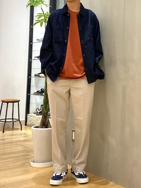 「VANS（バンズ）のアイテム（その他）」を使った、ショウゴさん（メンズ・182cm）の秋コーディネート