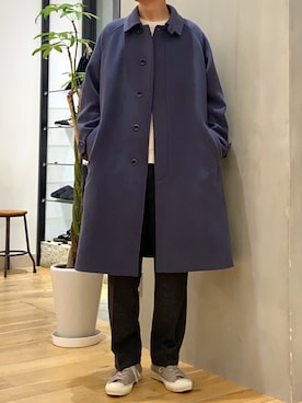 「PENDLETON（ペンドルトン）のアイテム（パンツ）」を使った、ショウゴさん（メンズ・182cm）の秋コーディネート