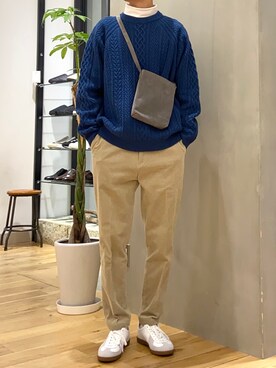 「PATRICK（パトリック）のアイテム（スニーカー）」を使った、ショウゴさん（メンズ・182cm）の冬コーディネート