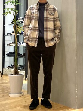 「patagonia」｜「アイテム（その他シューズ）」を使った、ショウゴさん（メンズ・182cm）の秋コーディネート