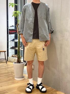 「URBAN RESEARCH DOORS（アーバンリサーチドアーズ）のアイテム（レッグウェア）」を使った、ショウゴさん（メンズ・182cm）の夏コーディネート