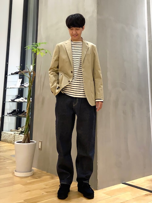 セール】LIFE STYLE TAILOR ストレッチコットンジャケット（スーツ  