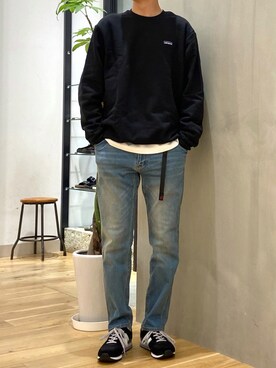 「グラミチ」｜「アイテム（その他）」を使った、ショウゴさん（メンズ・182cm）の秋コーディネート