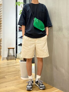 「URBAN RESEARCH DOORS（アーバンリサーチドアーズ）のアイテム（レッグウェア）」を使った、ショウゴさん（メンズ・182cm）の夏コーディネート
