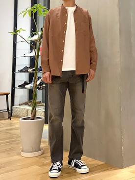 「CONVERSE（コンバース）のアイテム（その他）」を使った、ショウゴさん（メンズ・182cm）の冬コーディネート