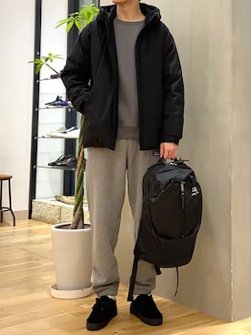 「patagonia」｜「アイテム（その他シューズ）」を使った、ショウゴさん（メンズ・182cm）の冬コーディネート