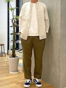 「VANS（バンズ）のアイテム（その他）」を使った、ショウゴさん（メンズ・182cm）の夏コーディネート