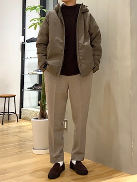 ショウゴさん（メンズ・182cm）の冬コーディネート
