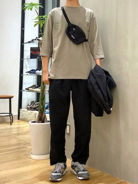 「EKAL（エカル）のアイテム（その他）」を使った、ショウゴさん（メンズ・182cm）の夏コーディネート