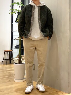 「PATRICK（パトリック）のアイテム（スニーカー）」を使った、ショウゴさん（メンズ・182cm）の秋コーディネート