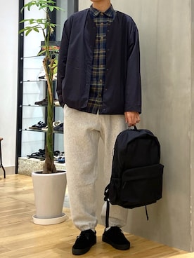 「patagonia」｜「アイテム（その他シューズ）」を使った、ショウゴさん（メンズ・182cm）の秋コーディネート