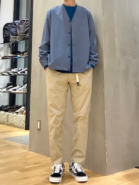 「春服デビュー宣言」｜「アイテム（その他アウター）」を使った、ショウゴさん（メンズ・182cm）の春コーディネート