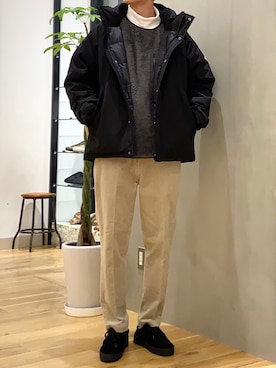 「patagonia」｜「アイテム（その他シューズ）」を使った、ショウゴさん（メンズ・182cm）の秋コーディネート