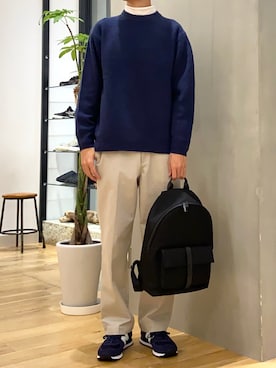 「GEAR3（ギアスリー）のアイテム」を使った、ショウゴさん（メンズ・182cm）の秋コーディネート