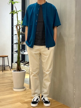 「VANS（バンズ）のアイテム（その他）」を使った、ショウゴさん（メンズ・182cm）の夏コーディネート
