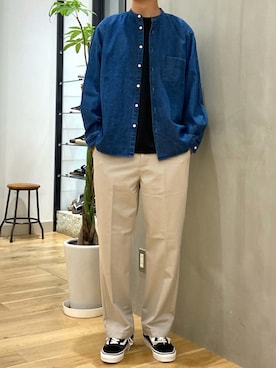 「VANS（バンズ）のアイテム（その他）」を使った、ショウゴさん（メンズ・182cm）の秋コーディネート