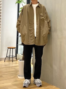 「グラミチ」｜「アイテム（その他）」を使った、ショウゴさん（メンズ・182cm）の秋コーディネート