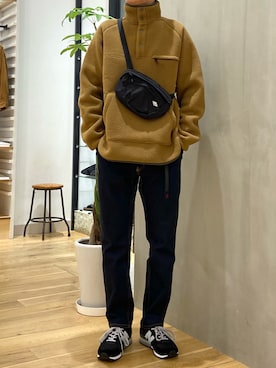 「グラミチ」｜「アイテム（その他）」を使った、ショウゴさん（メンズ・182cm）の秋コーディネート
