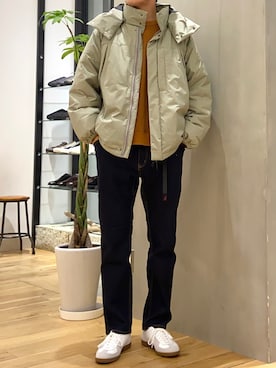 「MIZUNO（ミズノ　）のアイテム（ジャケット/アウター）」を使った、ショウゴさん（メンズ・182cm）の冬コーディネート