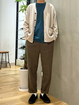 「URBAN RESEARCH DOORS（アーバンリサーチドアーズ）のアイテム（レッグウェア）」を使った、ショウゴさん（メンズ・182cm）の秋コーディネート