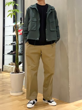 「CONVERSE（コンバース）のアイテム（その他）」を使った、ショウゴさん（メンズ・182cm）の春コーディネート