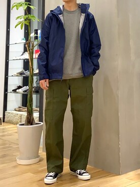 「CONVERSE（コンバース）のアイテム（その他）」を使った、ショウゴさん（メンズ・182cm）の春コーディネート