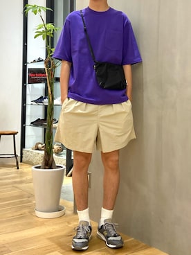 「URBAN RESEARCH DOORS（アーバンリサーチドアーズ）のアイテム（レッグウェア）」を使った、ショウゴさん（メンズ・182cm）の夏コーディネート