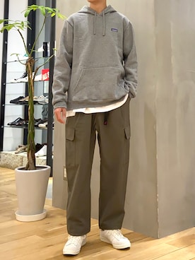 「グラミチ」｜「アイテム（その他）」を使った、ショウゴさん（メンズ・182cm）の春コーディネート