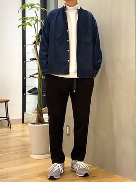 「グラミチ」｜「アイテム（その他）」を使った、ショウゴさん（メンズ・182cm）の秋コーディネート