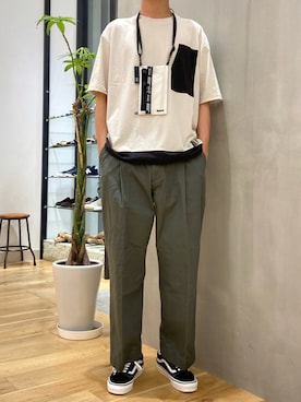 「VANS（バンズ）のアイテム（その他）」を使った、ショウゴさん（メンズ・182cm）の夏コーディネート