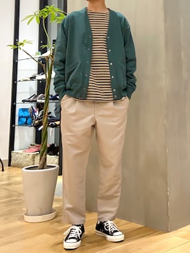 「CONVERSE（コンバース）のアイテム（その他）」を使った、ショウゴさん（メンズ・182cm）の冬コーディネート