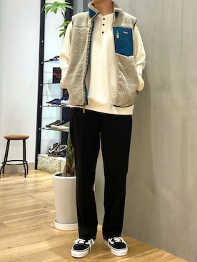 「VANS（バンズ）のアイテム（その他）」を使った、ショウゴさん（メンズ・182cm）の秋コーディネート