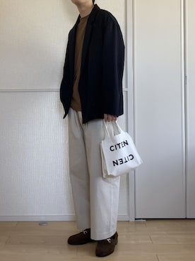 「シティーボーイ」｜「アイテム（その他アウター）」を使った、いっせいさん（メンズ・170cm）の秋コーディネート