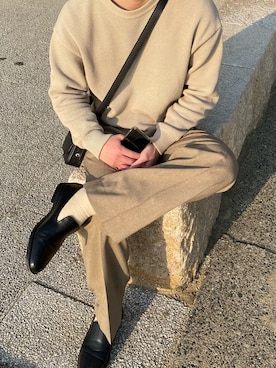 いっせいさん(メンズ・170cm)の春コーディネート