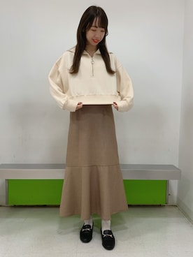 まみさん（レディース・164cm）の冬コーディネート