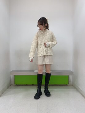 まみさん（レディース・164cm）の春コーディネート