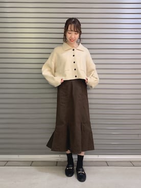 まみさん（レディース・164cm）の冬コーディネート