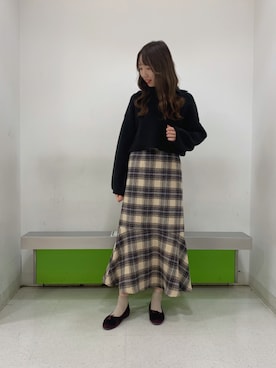 まみさん（レディース・164cm）の冬コーディネート