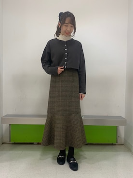 まみさん（レディース・164cm）の冬コーディネート