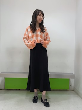 まみさん（レディース・164cm）の冬コーディネート