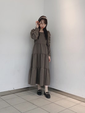 秋ワンピ の人気ファッションコーディネート Wear